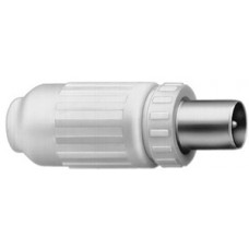 Koaxialstecker gerade für TV/Radio 75 Ohm 70dB Comtrend - 50 Stück
