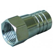 F-Stecker DV85, crimp. MK95C für Masseverbdg. konisch Wisi