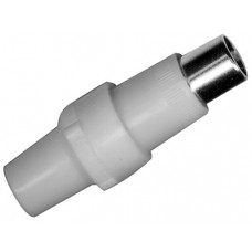 Koaxialstecker gerade f.TV/Radio 75 Ohm 35dB Telanor