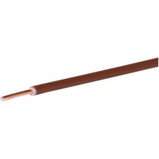 TW-Draht 0,75 mm² braun Eca - Länge 100m