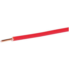 TW-Draht 0,75 mm² rot Eca - Länge 100m