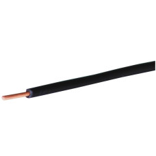 TW-Draht 0,75 mm² schwarz Eca - Länge 100m