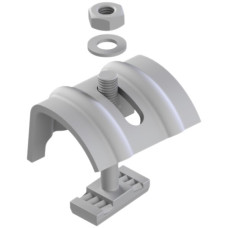 Trägerklemme Lanz M10x65mm verzinkt
