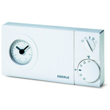 Uhrenthermostat Eberle Easy 2-Tasten weiss