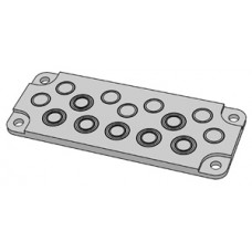 Flansch zu CUBO C 7×16+7×12/20