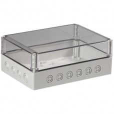 Apparategehäuse RW CUBO S 175x250×100 SPCM transparent