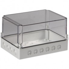 Apparategehäuse RW CUBO S 175x250×150 SPCM transparent