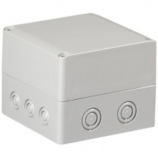 Apparategehäuse RW CUBO S 125×125×100 SPCM grau