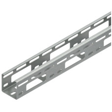 Verteilerrinne Niedax C-förmig 50x50x3000mm t=1,5mm Stahl feuerverzinkt - Länge 3m