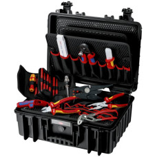 Werkzeugkoffer KNIPEX "Robust23" Elektro 25-teilig