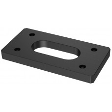 Bodenplatte Mennekes zu Ladesäule AMEDIO, 255x115x20 mm