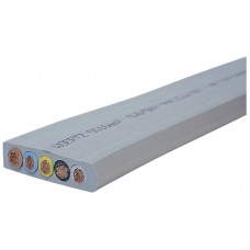 Flachkabel Woertz Ecofil 5x16mm² hellgrau Eca s3 d2 a3 B W- Länge 100m