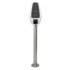Standsäule smartfox in Edelstahl passend für SF Pro Charger einfach