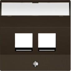 Montageset EDIZIO.liv Keystone SNAPFIX schräg 2x braun Montageset EDIZIO.liv Keystone SNAPFIX schräg 2x braun
