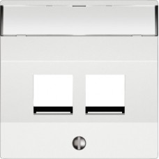 Montageset EDIZIO.liv Keystone SNAPFIX schräg 2x weiss Montageset EDIZIO.liv Keystone SNAPFIX schräg 2x weiss