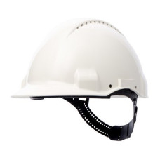 Schutzhelm 3M G3000 G30CUW weiss belüftet mit Uvicator