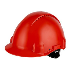 Schutzhelm G3000 G30CUR rot belüftet