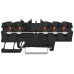 Durchgangs-Reihenklemme WAGO TOPJOB S 1.5mm² 24A Push-in 5×1 TH35 schwarz - Pack à 20 Stück