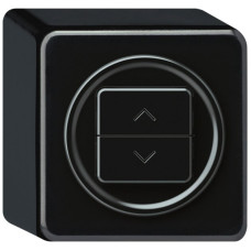 AP-Storentaster origin 1P 2xTasten 88x88x54mm schwarz AP-Storentaster origin 1P 2xTasten 88x88x54mm schwarz
