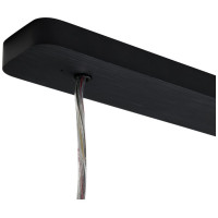 Seilabhängung Sir Heian Blade Aluminium 849x65mm schwarz