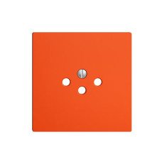 Frontplatte EDIZIOdue T12 orange mit Shutter