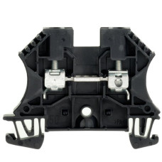 Durchgangs-Reihenklemme Weidmüller WDU Schraubanschluss 4mm² TS35 schwarz - 1 Stück