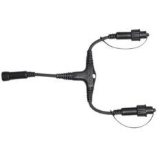 T-Verteiler System LED/Expo Extra schwarz mit 2 Schraubabgängen