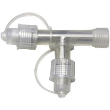 T-Verteiler System LED/Expo Extra transparent mit 2 Schraubabgängen
