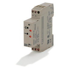 Zeitrelais ansprechverzögert 24-230VAC/24-48VDC 1 Wechsler 5A 17.5mm DIN