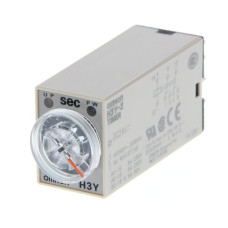 Zeitrelais steckbar 8-pin einschaltverzögert 2 Wechsler 200-230V AC 60sec.