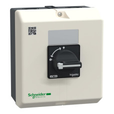 AP-Anlageschalter Schneider Electric Vario 63A 4P schwarz N-vorauseilend IP65