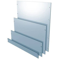 Blindfrontplatte 19" Minkels 1HE aluminium