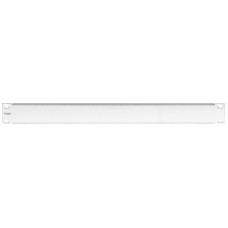 Blindplatte 19" Hager HMS 1HE Stahl vernickelt Blindplatte 19" Hager HMS 1HE Stahl vernickelt