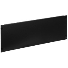Blindplatte 19" R&M Click 4HE schwarz RAL9005
