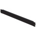 Blindplatte 19" Schnellverschluss 1HE Stahl schwarz