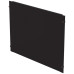 Blindplatte 19" Schnellverschluss 8HE Stahl schwarz