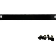 Blindplatte für Rack 19" Excel 1U schwarz