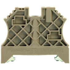 Endwinkel Weidmüller WEW 35/2 W-Reihe, beige 10 Stück