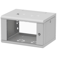 Netzwerk-Wandgehäuse 19" Z-Cube 6HE 368x600x450mm 60kg grau IP20