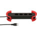 Steckdosenleiste MAX HAURI Construct Line 4xT13 5m 3x1.5mm² IP20 rot/schwarz