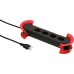 Steckdosenleiste MAX HAURI Construct Line 4xT13 5m 3x1.5mm² IP20 rot/schwarz