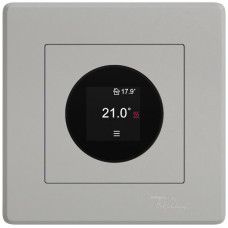 UP-Raumthermostat EDIZIO.liv SNAPFIX 230VAC 2A 4-30°C 96x96mm hellgrau GMI A
