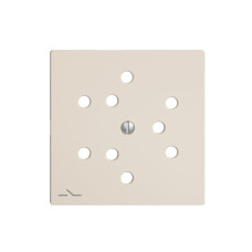 Frontplatte EDIZIOdue 3xT12 1xS crema mit Shutter