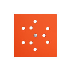 Frontplatte EDIZIOdue 3xT12 orange mit Shutter