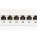 Digitus 19 Zoll CAT 6 Panel 24 Port 1HE geschirmt grau