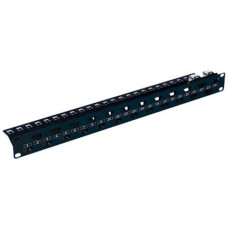 Leer-Panel 24-p./1HE U/UTP FlexiMAX High Density schwarz