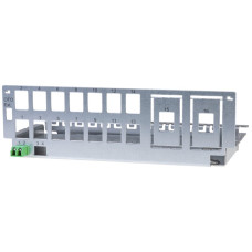 Patchpanel CeCoNet Hybrid 14(+2)-Port RJ45 Keystone 2xLC/d (1x)