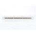 Patchpanel Digitus 19" Kat. 6A Klasse EA 24 Port 1HE geschirmt grau