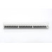 Patchpanel Digitus 19" Kat. 6A Klasse EA 24 Port 1HE geschirmt grau