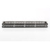 Patchpanel Digitus 19" für Keystone 48-Port RJ45 1HE geschirmt schwarz